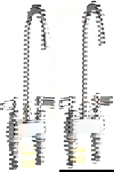 Lever Handle, Deck Mounted Bathroom Fauc